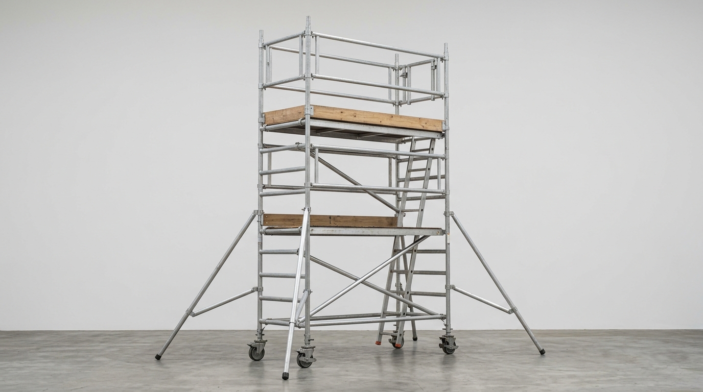 Aluminium scaffold tower