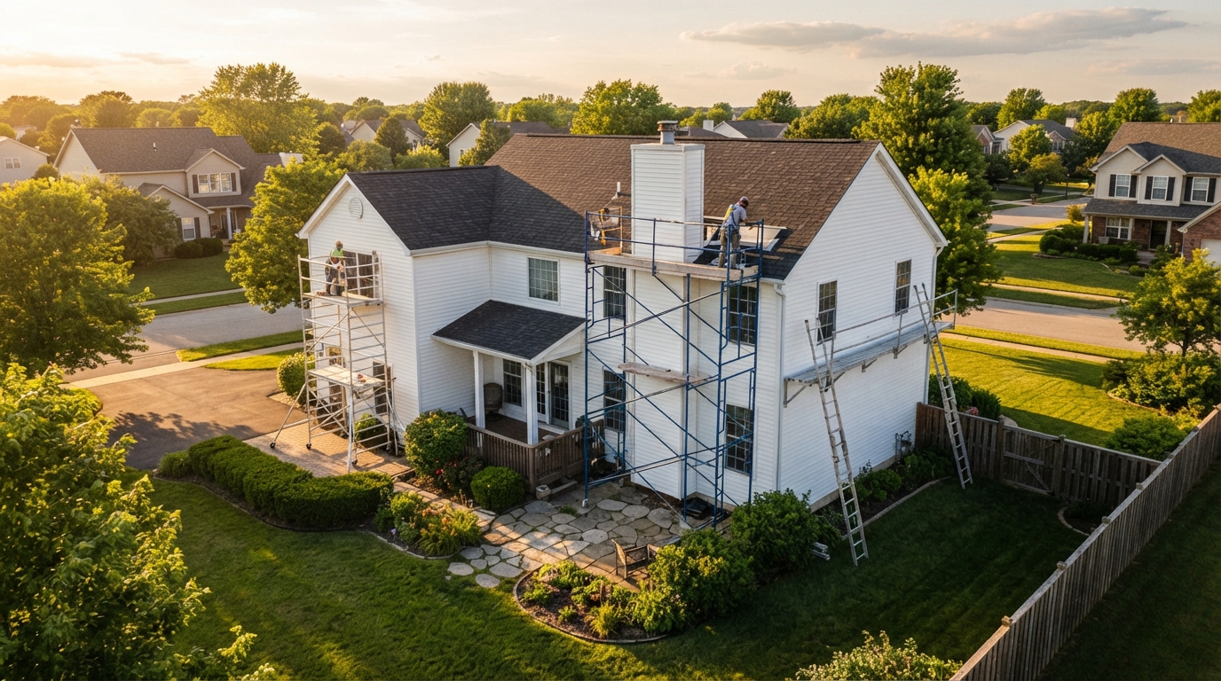 Residential scaffolding Kent